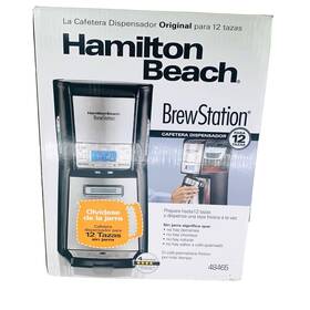 Hamilton Beach 48465 Brew Station 12 Cup Coffee Maker Dispensing Model Brand New
