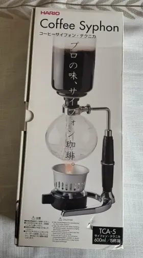 Tca-5 Hario Japan Coffee Maker Siphon Syphon 5cup New From
