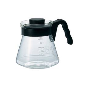 Hario Vcs-02b V60 Glass Coffee Server 700ml Black