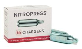 Hatfields London 060611860030 Nitropress Coffee Cocktail Chargers Use With Instant Nitrogen Dif