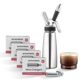 Hatfields London 060611860238 Nitropress Nitro Cold Brew Maker And Dispenser Cold