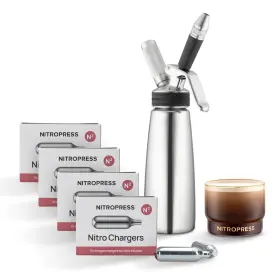 Hatfields London 060611860238 Nitropress Nitro Cold Brew Maker And Dispenser