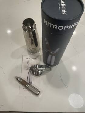 Hatfields London 744759334763 Original Nitropress - London- Nitro Infuser Open Box