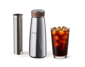 Hld-40-0076.1 Hatfields London Nitropress Home Brew Kit - Stainless Steel Cold Coffee And Tea Maker Inc