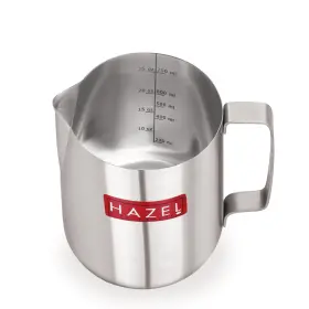 Hazel 8906184411774 Stainless Steel Tea Coffee Sugar Serving Pot 1 Milk Jug 800 Ml