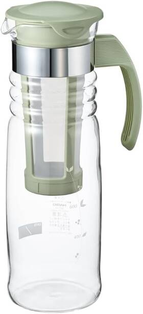 Hcc-12-sg Inch Mizudashi Cold Brew Tea Maker 1200ml Smoky Green