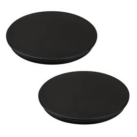 Hebrar 900810 2pcs Water Tank Lid Cover Replacement For Nespresso Vertuo One-sized Black