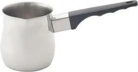 12-ou Hic-harold Import Company 45867 Fino Turkish Warmer Coffee Pot Professional Quality 18/8 Stainless Steel 12-ou Hic-harold Import Company 45867 Fino Turkish Warmer Coffee Pot Professional Quality 18/8 Stainless Steel