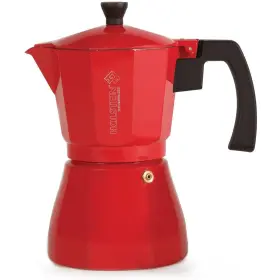 Holstein Housewares 813966021091 6 Cup Aluminum Stovetop Espresso Maker And Moka Pot - Great Tasting Traditi