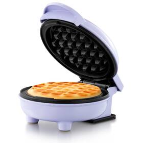Holstein Housewares Hh-09125016l Personal/mini Waffle Maker Non-stick Coating Lavender -