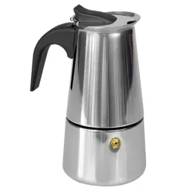 Em00249 Home Basics Stainless Steel Stove Top Espresso Coffee Maker Silver Polished Make