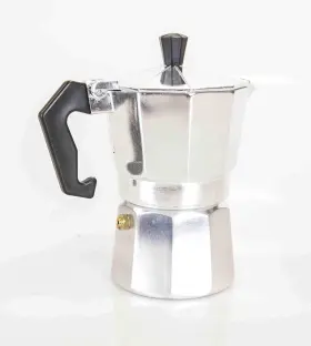 Em00327 Home Basics 5 Oz Aluminum Espresso Maker 3 Cup Silver