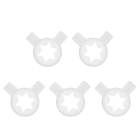 Homoyoyo Ixm060413gvud 5pcs Ice Cream Maker Machine 4.80x4.20x0.90cm White
