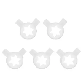 4.80x4.20x0.90cm Homoyoyo Ixm060413gvud 5pcs Ice Cream Maker Machine White