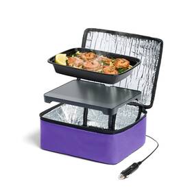 Hotlogic B074tztd7s Mini Heated Lunch Box - Portable Electric Food Warmer For Men And Women