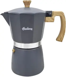 M022 Hudson Valley Classic Stovetop Espresso Maker Italian Style 6 Cups Grey M022 Hudson Valley Classic Stovetop Espresso Maker Italian Style 6 Cups Grey