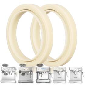 Hugjeptty 722549161621 Silicone Steam Ring 54mm 2pcs Brevilles Gasket Replacement For 1 Yellow