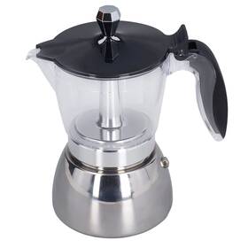 Hurrise Wakectso8c9fgs3xe Coffee Maker Makers Machine Pot 6 Cups Italian Stainless Stee