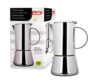 Ibili 620302 Espresso Coffee Maker Essential For 2 Cups Of Stainless Steel Silver
