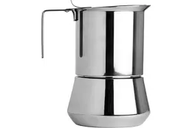 Ilsa 000409090116 Turbo Express Stainless Steel Stovetop Espresso Maker 1 Cup