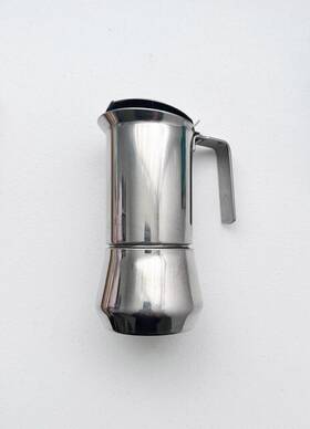 Ilsa 8824 95 Stainless Steel Stovetop Espresso Maker 3 Cup Made In Italy Mint