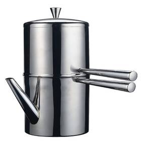 Ilsa B004be9cci Stainless Steel Neapolitan Drip Coffee Maker Spout 3 Espresso Cups 10 Oz