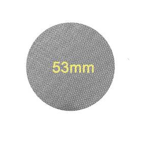Imikoko Ho021554 53mm Espresso Pac Screen Reusable Coffee 53mm-puchscreen Silver