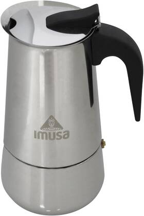 Imuraya 711181498240 Imusa Usa B120-22061m Stainless Steel Stovetop Espresso Coffeemaker 4-cup Silve