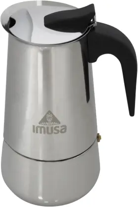 B120-22061m Imuraya 711181498240 Imusa Usa Stainless Steel Stovetop Espresso Coffeemaker 4-cup Silve