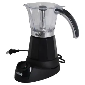 Imusa 094046182349 6 Or 3cup Electric Espresso Maker Black