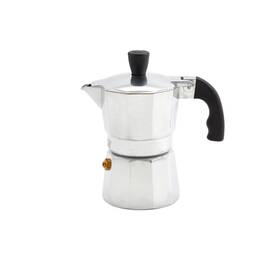 Imusa 094046200180 Aluminum Espresso Stovetop 1-cup Coffeemaker Silver