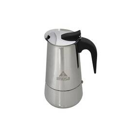 Imusa 094046220614 Usa B120-22061m Stainless Steel Stovetop Espresso Coffeemaker 4-cup Silver
