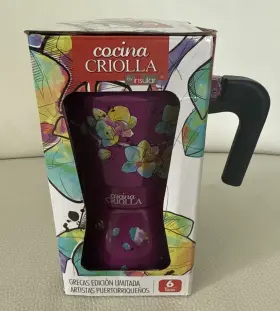 Insular 088491002154 Joshua Montez Cocina Criolla Greca Coffee Maker Rare Limited Edition New In Box