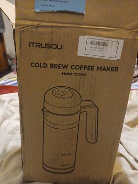 Itrusou Ccmo1 Cold Brew Coffee Maker