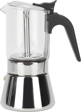 Jiawu Jiawu1sganq6rge-12 Pot Classic Stovetop Espresso Maker Stainless Steel Italian And Cuban To