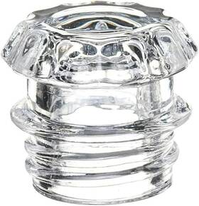 Jizlan 716842216881 1pc Transparent Coffee Percolator Glass Top Replacement 1 Clear