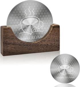 Jopgeey Jp-epss-53 53.35mm Espresso Puck Screen With Stand 0.9mm 150 M Ultra Thin