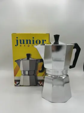 Junior Express 006363000338 Espresso Stovetop Coffee Maker 6 Cup Made In Italy