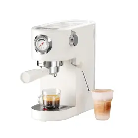 Jz.cafe 888455187350 Espresso Machine 20 Bar Maker 12 5.1 11.6 Inches Beige