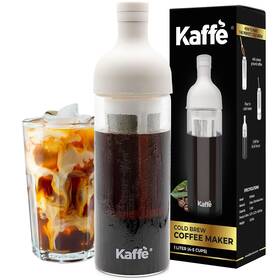 Kaff 860010435144 Kaffe Cold Brew Coffee Maker 38oz / 1l - Borosilicate Glass Airtight Seal