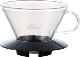 Kalita 735343570599 Wave Pour Over Coffee Dripper Size 185 Makes 16-26oz Single Cup And