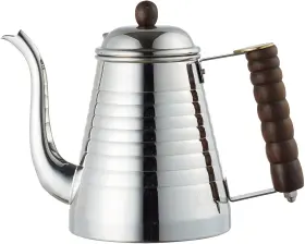 Kalita 901369522744 Carita Coffee Pot 33.8 Fl Oz 1000 Ml Ih Compatible Stainless Steel Made In Jap
