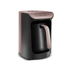 000001000144093001 Karaca Automatic Ember Turkish Coffee Machine With Water Tank Rose Gold