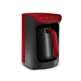 000001000144093004 Karaca Automatic Ember Turkish Coffee Machine With Water Tank Cherry Red