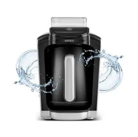 000001000233792002 Karaca Automatic Turkish Coffee Machine With Water Tank Cool Gray