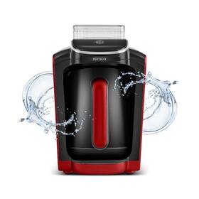 Karaca 000001000233792006 Automatic Turkish Coffee Machine With Water Tank Imperial Red