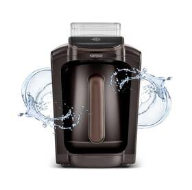 Karaca 000001000233792010 Automatic Turkish Coffee Machine With Water Tank Walnut Brown