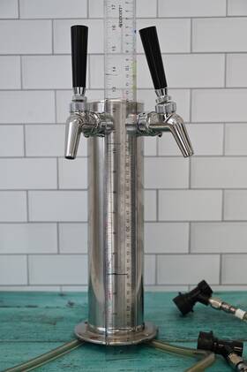 Keg Outlet Hk3200-630 Cold Brew Coffee Tower - 2 Iced Faucets
