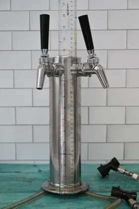 Hk3200-630 Keg Outlet Cold Brew Coffee Tower - 2 Iced Faucets