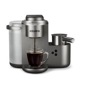 Keurig 195925285769 K-cafe Special Edition Nickel Single Serve Coffee Maker With Milk Frother